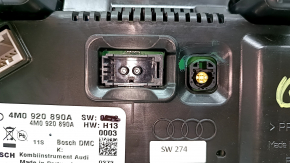 Щиток приборов Audi Q7 16-19 цифровой, 107к, царапины на стекле