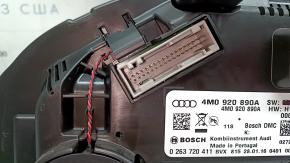 Щиток приборов Audi Q7 16-19 цифровой, 107к, царапины на стекле