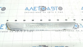 Ornamente prag exterior față stânga pentru Mercedes W213 E 300/350 17-23 cromate, zgârieturi, lovituri