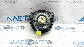 Подушка безопасности airbag в руль водительская Mercedes W213 E 300/400/43/63 17-18 черная, потерта