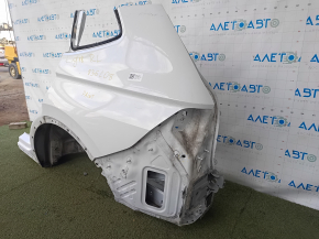 Четверть крыло задняя левая VW Tiguan 18-24 long отпилена, белая, крашенная, не заводское отверстие