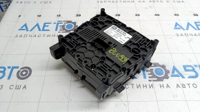 Панель управления MMI Audi Q7 16-18 царапины на хроме, потерта