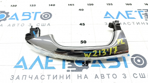 Ручка двери внешняя передняя левая Mercedes W213 E 17-23 keyless, хром