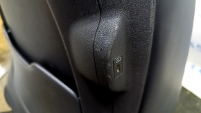 Водительское сиденье Kia EV6 22-26 с airbag, электрическое, подогрев, вентиляция, комбинированная кожа черная с серым, Gt-Line, царапины