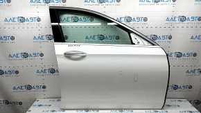 Дверь в сборе передняя правая Mercedes W213 E 17-23 keyless, белый 149, тычка, вмятина
