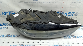 Фара передняя правая в сборе Audi Q7 16-19 LED, под полировку, скол