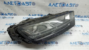 Фара передняя правая в сборе Audi Q7 16-19 LED, под полировку, скол
