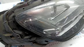 Фара передняя правая в сборе Audi Q7 16-19 LED, под полировку, скол