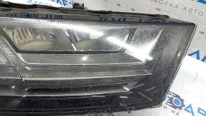 Фара передняя правая в сборе Audi Q7 16-19 LED, под полировку, скол