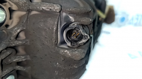 Подушка безопасности airbag пассажирская в торпеде Audi Q3 83A 19-25 плавленная, в копоти