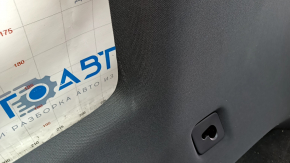 Обшивка потолка Audi Q7 16-19 под панораму, черная, под чистку, царапины