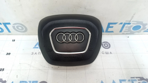 Подушка безопасности airbag в руль водительская Audi Q7 16-20 черная