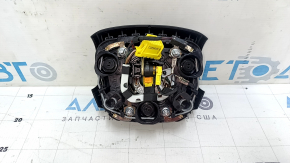 Подушка безопасности airbag в руль водительская Audi Q7 16-20 черная