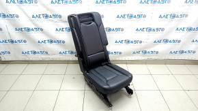 Scaune spate, al doilea rând stânga, Audi Q7 16-19, piele neagră, încălzite