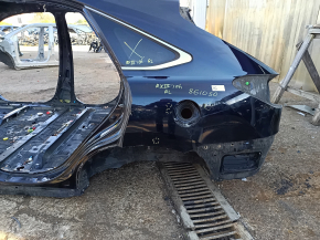 Aripă spate stânga Lexus RX350 RX450h 10-15 pe caroserie, albastră