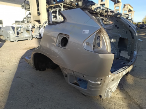 Четверть крыло задняя левая Lexus RX300 RX330 RX350 RX400h 04-09 на кузове, золотистая, корозия