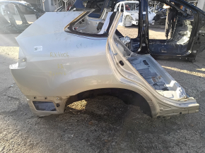 Четверть крыло задняя правая Lexus RX300 RX330 RX350 RX400h 04-08 на кузове, золотистая, корозия, тычки, вмятина
