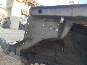 Четверть передняя левая Lexus RX300 RX330 RX350 RX400h 04-09 на кузове, золотистая, корозия