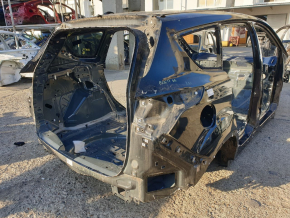 Четверть крыло задняя правая Ford Escape MK3 13-19 черная на кузове, тычки
