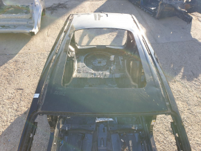 Acoperiș metalic pentru geamuri panoramice Ford Escape MK3 13-19, negru, lovit, cu denivelări