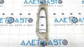 Накладка управления стеклоподъемником передним левым Mercedes W213 E 17-23 бежевая