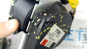 Centură de siguranță spate stânga pentru Mercedes W213 E 17-23 cu acționare, neagră