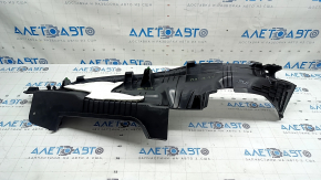 Накладка задней стойки правая нижняя Mazda 3 19-26 4d черная, Mexico built, царапины, побелел пластик