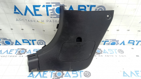 Ornament montan stânga față inferior pentru Mazda 3 19-24, negru, fabricat în Mexic, zgârieturi