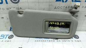 Козырек правый Mazda 3 19- серый, без крючка, под чистку