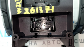 Șaiba joystick-ului de control multimedia Mercedes W213 E 17-20 crăpături în sticlă, cromul este umflat