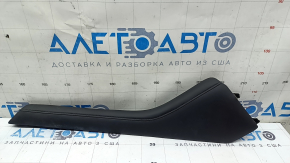 Накладка центральной консоли боковая правая Mazda 3 19-26 4d Mexico built, кожа, черная, под чистку, надрыв