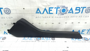 Ornamente console centrale stânga pentru Mazda 3 19-24 4d fabricate în Mexic, piele, negru, pentru curățare