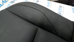 Подушка заднего ряда сидений Mazda 3 19-22 4d кожа черная, под чистку, примята