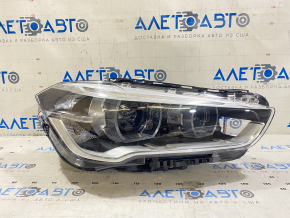 Фара передняя правая в сборе BMW X1 F48 16-19 белый поворотник, LED