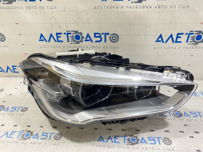 Фара передняя правая в сборе BMW X1 F48 16-19 белый поворотник, LED