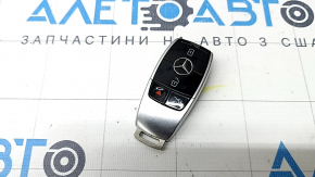 Ключ smart Mercedes W213 E 17-23 4 кнопки, keyless, потерт, царапины