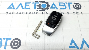 Ключ smart Mercedes W213 E 17-23 4 кнопки, keyless, потерт, царапины