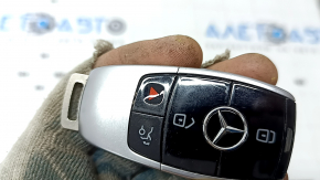 Ключ smart Mercedes W213 E 17-23 4 кнопки, keyless, потерт, царапины