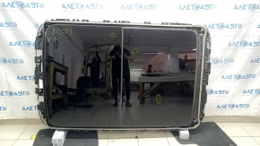Vedere panoramică Audi Q7 16-25, cortină neagră, zgârieturi pe cortină