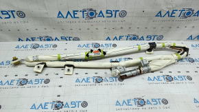 Подушка безопасности airbag боковая шторка левая Mazda 3 19-26 4d Mexico built, ржавый пиропатрон