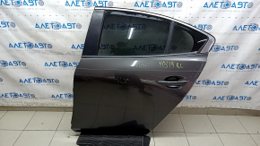 Дверь в сборе задняя левая Mazda 3 19-26 4d графит 46G, тонировка, в клее, царапины