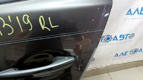 Дверь в сборе задняя левая Mazda 3 19-26 4d графит 46G, тонировка, в клее, царапины