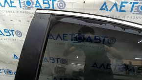 Дверь в сборе задняя левая Mazda 3 19-26 4d графит 46G, тонировка, в клее, царапины