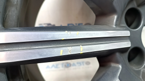 Диск колесный R20х9.0J ET33 Audi Q7 16-19 бордюрка, сколы