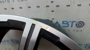 Диск колесный R20х9.0J ET33 Audi Q7 16-19 бордюрка, сколы