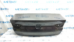 Крышка багажника Mazda 3 19-26 4d Mexico built, графит 46G, тычка, царапины, потерт