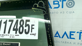 Лобовое стекло Mazda 3 19-23 под камеру и датчик дождя, Mexico built, воздух по кромке, сломано крепление