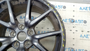 Диск колесный R18х8.5J ET40 Tesla Model 3 18-20 дорест, бордюрка, царапины