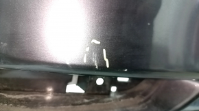 Бампер задний голый Mazda 3 19-26 4d, графит 46G, примят, царапины