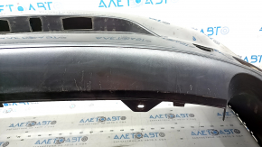 Бампер задний голый Mazda 3 19-26 4d, графит 46G, примят, царапины